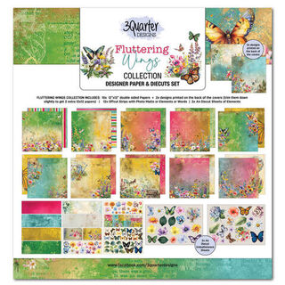 3Quarter Designs - Fluttering Wings Collection