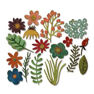 Sizzix Thinlits - Funky Floral 1 by Tim Holtz