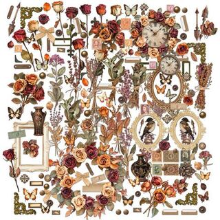 49 and Market - Nostalgic Memories - Laser Cut Florals