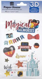 Magical Memories - 3D Layered Stickers