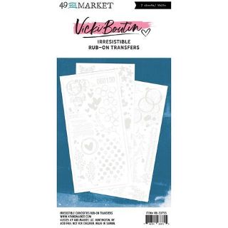 Vicki Boutin - Irresistable Rub-On transfers - Curiosities
