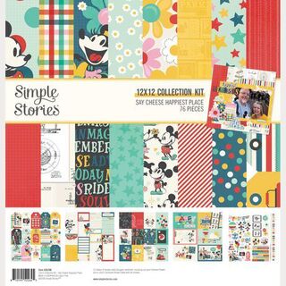 Simple Stories - Say cheese - Happiest Place Collection Kit