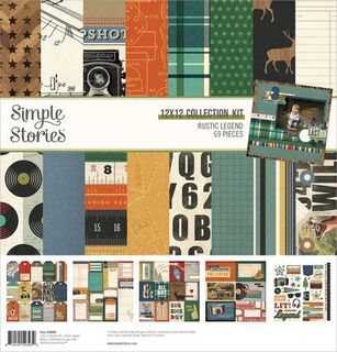 Simple Stories - Rustic Legend - 12x12 Collection Kit