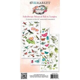 49 and Market - Kaleidoscope Botanical Rub-On Transfers