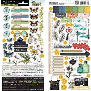 Vicki Boutin - Curiosities In Willow Grove - Cardstock Stickers