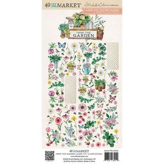 49 and Market  - From The Garden Laser Cut Wildflowers