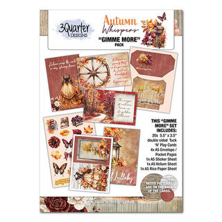 3Quarter Designs - Autumn Whispers- Gimme More Pack