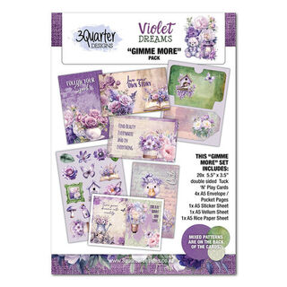 3Quarter Designs - Violet Dreams - Gimme More