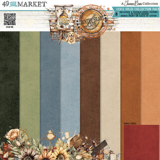 49 and Market - Country Heart Cafe - 12x12 Solids Collection Pack