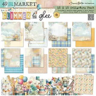 49 and Market - Glimmer and Glee 12x12 Collection Pack