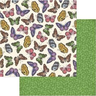 Crate paper - Moonlight Magic - Heart Flutter 12x12 Paper